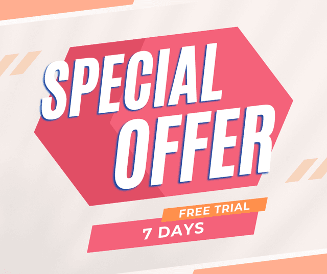 7 days free trial offers